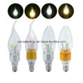 Ce and Rhos E27 3W 5730SMD LED Light Candle